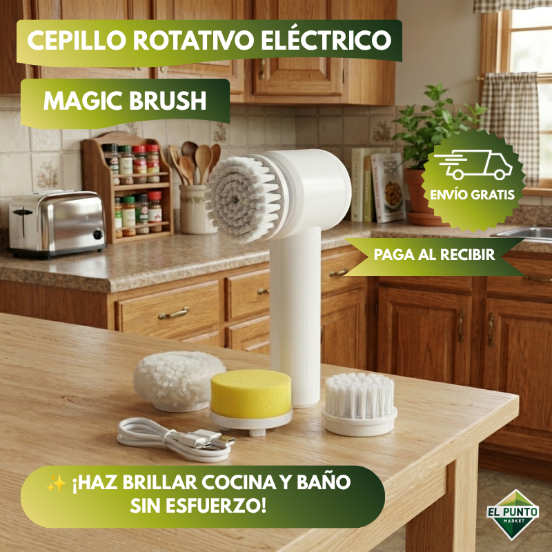 Cepillo Eléctrico Magic Brush