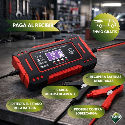 Cargador Inteligente Batería De Auto🚗