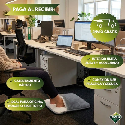 Calentador de Pies Eléctrico USB