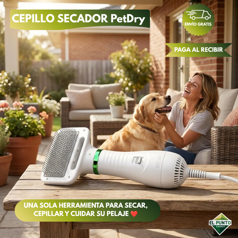 Cepillo Secador PetDry