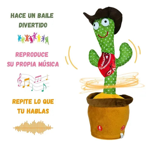 ¡CACTUS BAILARÍN! El regalo perfecto para tus hijos o nietos