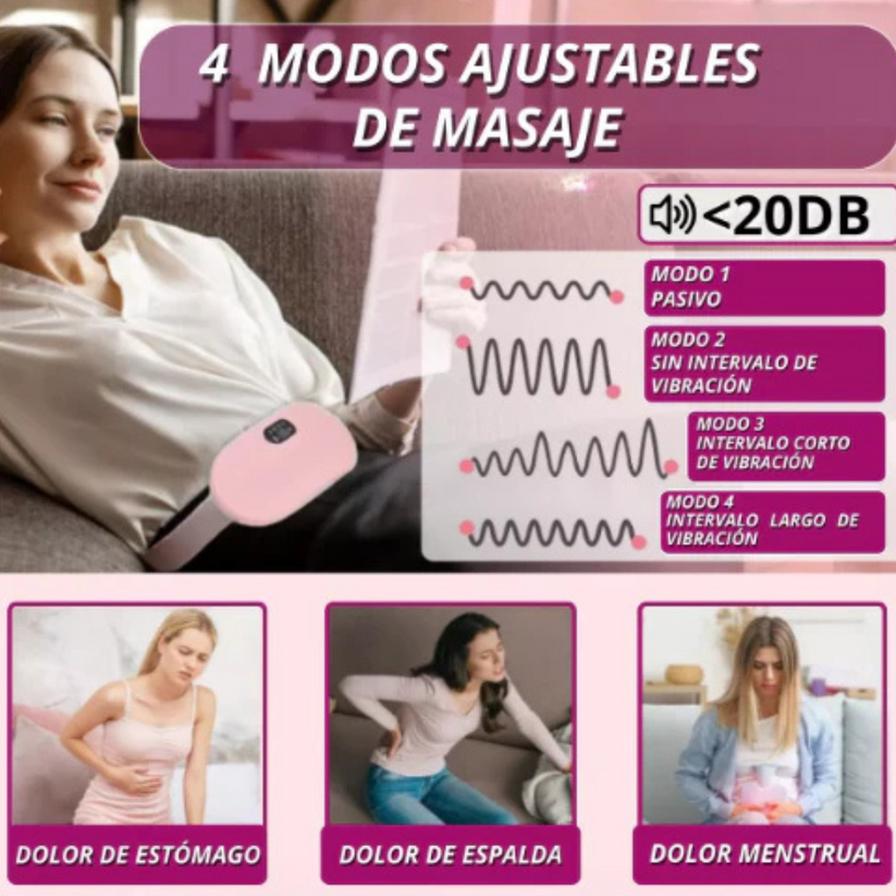 Cinturón Para Cólicos Menstruales -🌸 ¡Dile adiós al dolor menstrual en minutos!