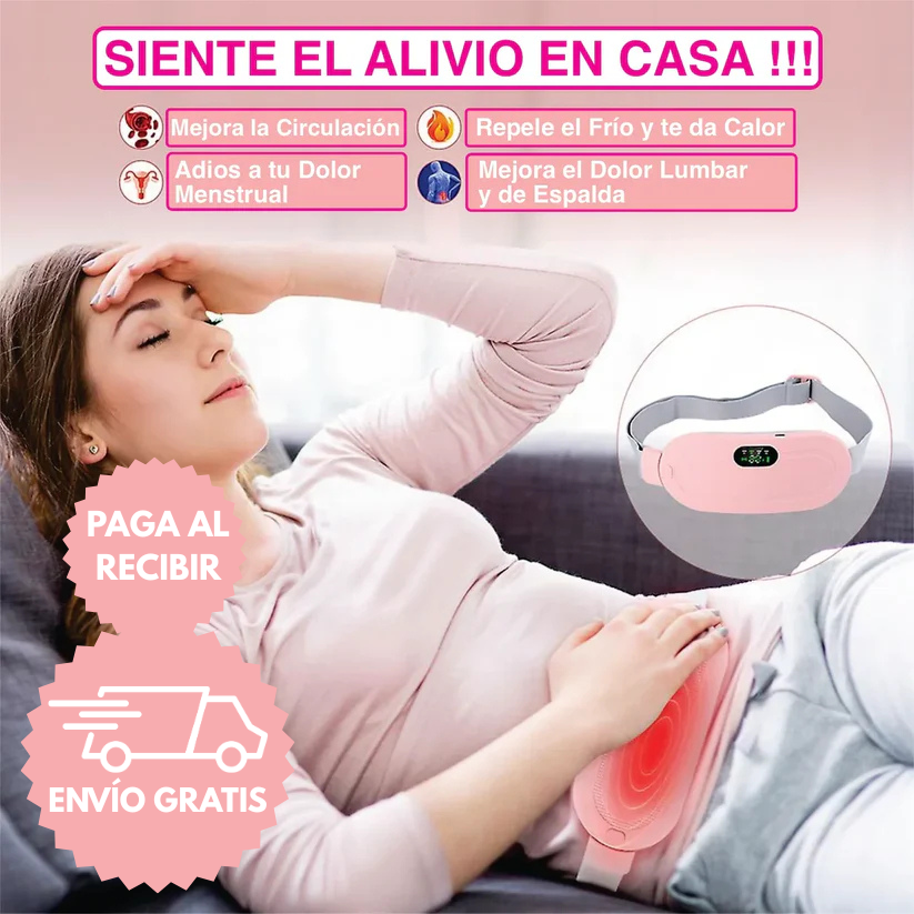 Cinturón Para Cólicos Menstruales -🌸 ¡Dile adiós al dolor menstrual en minutos!