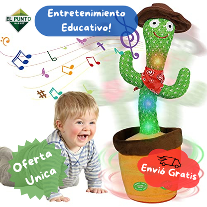 ¡CACTUS BAILARÍN! El regalo perfecto para tus hijos o nietos